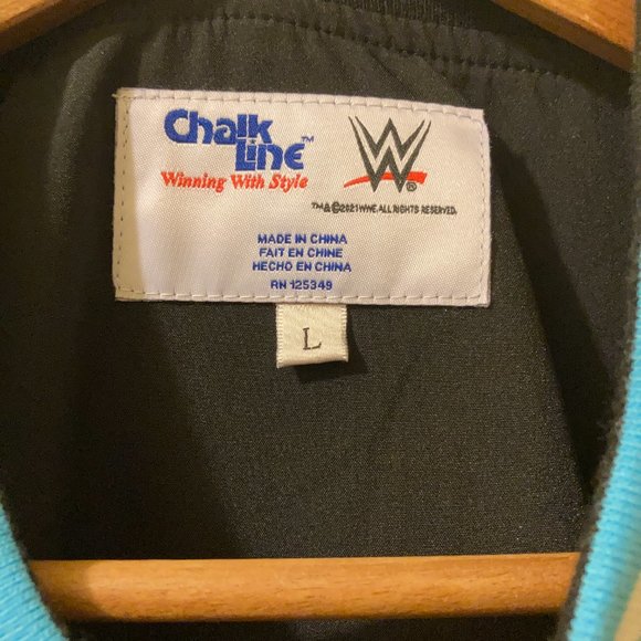 WWE SMACKDOWN SATIN JACKET BY CHALKLINE - Picture 5 of 7